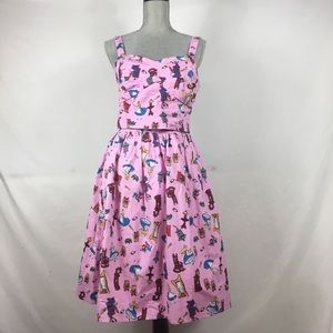 Alice in wonderland 2 piece dress